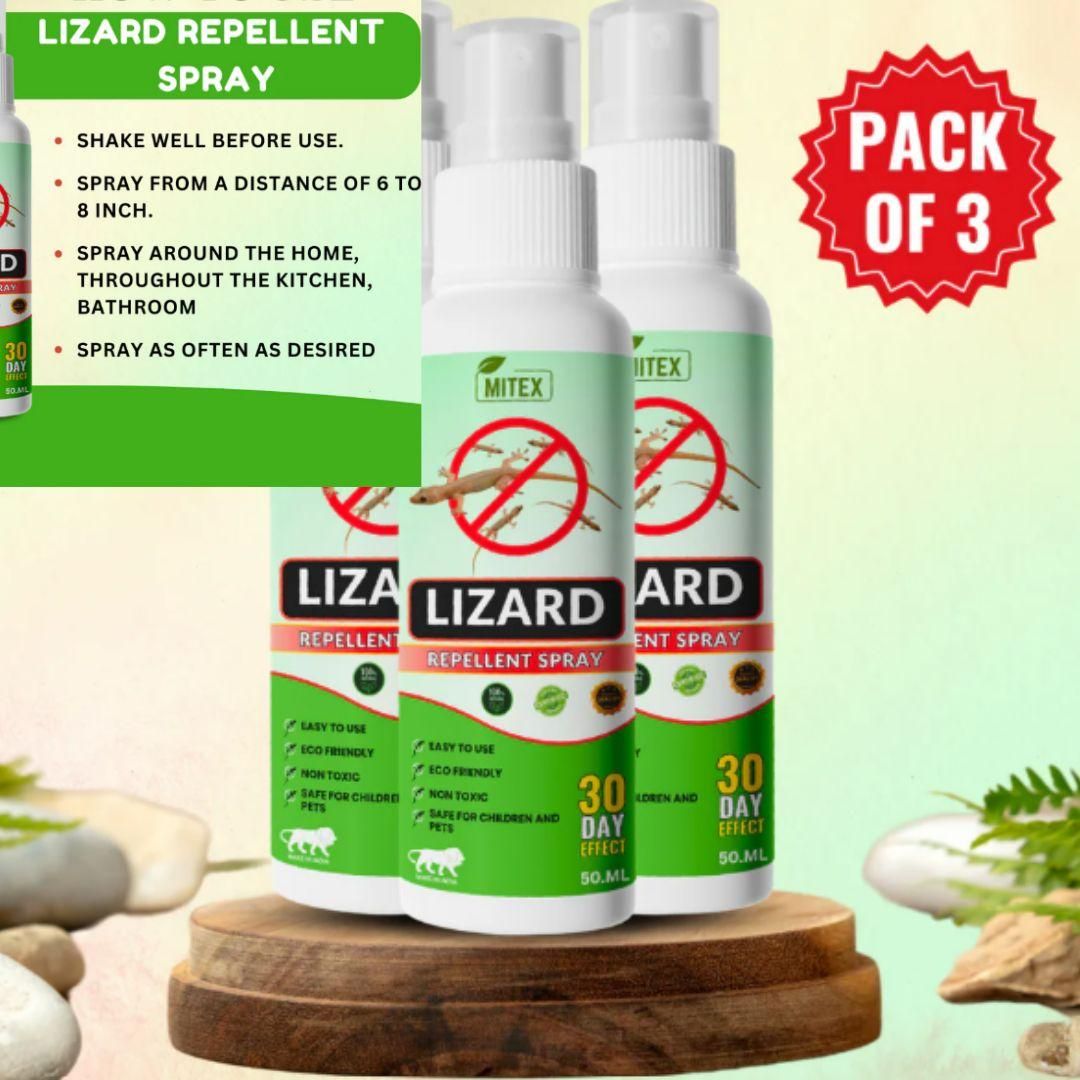 Lizard Repellent Spray 50ML- (Pack of 3)