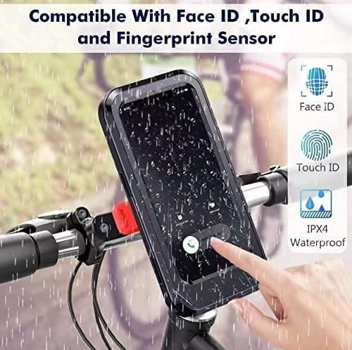 Universal 360° Rotation Bike Waterproof Cell Phone Holder
