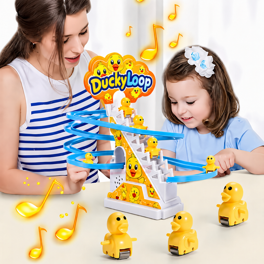 DuckyLoop™ – Automatic Climbing & Sliding Duck Track Toy